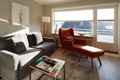 Image de Modernes Appartement in Absolut Strandnaher und Zentraler Lage von Westerland. - Strandvilla