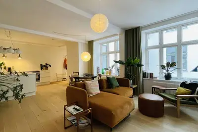 Image de Appartement Ă Copenhague avec 2 chambres Ă coucher, 4 couchages
