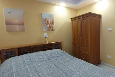 500 m to the beach, sea view, pool, newly renovated