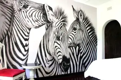 Image de Zebras Dazzle B&B | The Zebra Room