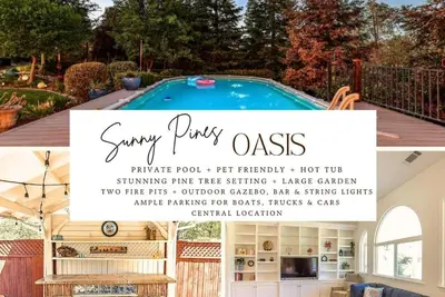 Image de Family Escape Dog Friendly Hot Tub Fire Pit