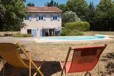 Image de Belle maison climatisée au calme avec piscine privée et grand jardin cloturé