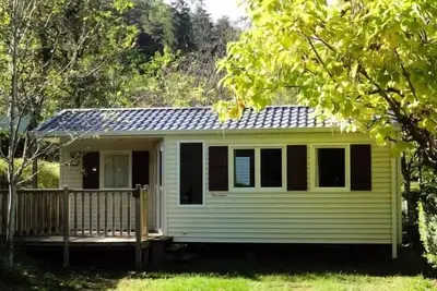 Image de Mobil home Pacifique Standard 24m² - 2 chambres  + terrasse semi-couverte 10m² + Tv (Dimanche) 4 personnes