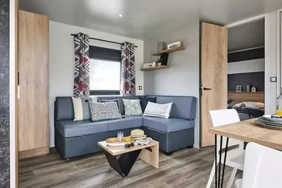 Image de Mobil home Premium 32m² - 2 chambres  + terrasse semi-couverte 17m² (Dimanche) +Tv 4 personnes