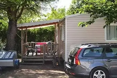 Image de Mobilheim 2 Schlafzimmer Domino Standard 24m2 ohne Klimaanlage 5 Personen