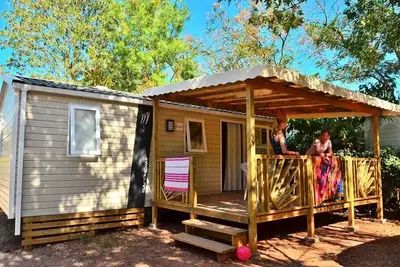 Image de Mobil Home Confort Plus 3 Pièces 4 Personnes Climatisé + Tv