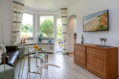 Image de Strandperle - Modern 2-room apartment with terrace, parking space, Wlan.