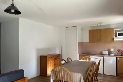 Image de Appartement cosy 8 pers. avec balcon et accès spa – 400m des pistes