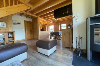 Image de Chalet Savoyard avec Jardin, PoĂŞle Ă Bois et Wifi
