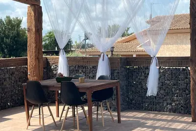 Image de Maison de vacances Casa rural Maño avec piscine partagée et jardin