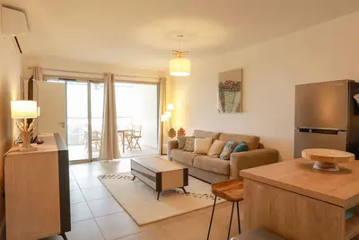 Image de Appartement NOCÉA - proche centre-ville St Leu avec vue mer