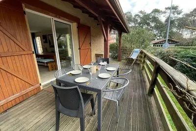 Image de Maison Landaise au Calme - Proche Golf d'Hossegor, 3 Chambres, Jardin, Terrasse, Animaux Admis