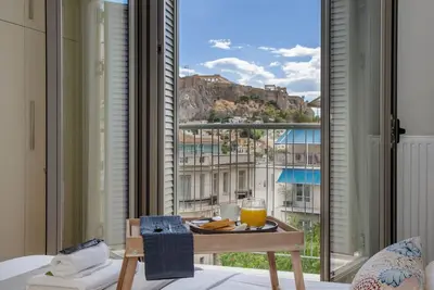 Image de Brand new 3bdr Apt in Syntagma with Acropolis view, Luxury Apartment