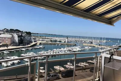 Image de Studio entièrement rénové vue Panoramique sur la Baie de Quiberon, Port Haliguen