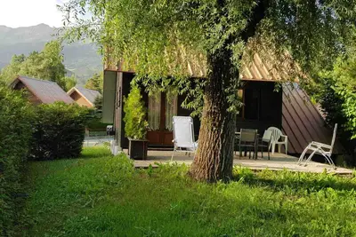 Image de Chalet rénové, cozy et bien équipé avec jardin - Proche Golf et Navette gratuite Pra-Loup