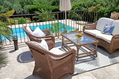 Image de Magnifique Villa provençale au milieu des vignes au calme absolu