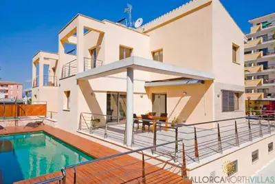 Image de Maison de vacances Platja de Muro pour 1 - 6 personnes avec 3 chambres à coucher - Maison de vacance