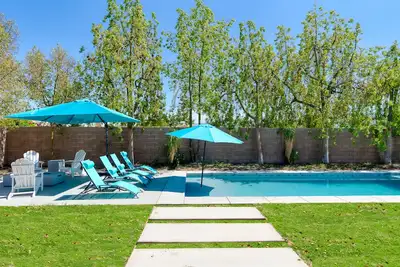 Amazing POOL_SPA, Bbq, 5Bed_2Ba, Ping Pong, Lawn Games, Desert Haven