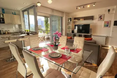 Image de Bright premium apartment with sauna and pool