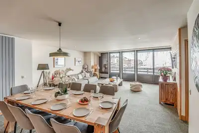 Appartement Premium Tignes, 10 pers, 4p+2c, balcon, WiFi, skis aux pieds