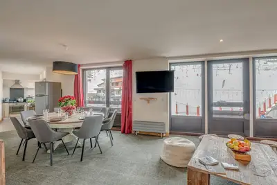 Image de Luxueux appartement 3* à Tignes Le Lac - 102m² - 8 pers, skis aux pieds, proche commerces et activités