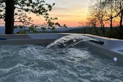 Villa \"Il Diaccio\" with a panoramic view of the Tuscan Maremma