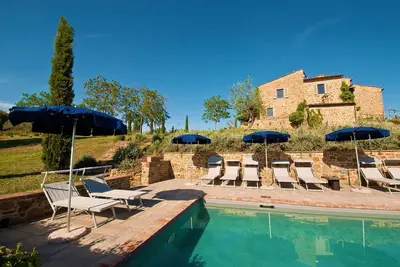 Image de Maison de vacances privée avec climatisation, piscine privée, Wifi, Tv, près de Arezzo