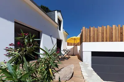 Image de Merveilleuse maison de vacances privée pour 7 personnes avec Wifi, Tv et terrasse