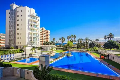 Image de An apartment with two bedrooms with in residencia with swimming pool in La Mata