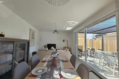 Image de Maison de vacances Ă La Plaine-sur-Mer, 3 chambres, proche de la plage, jardin et plancha