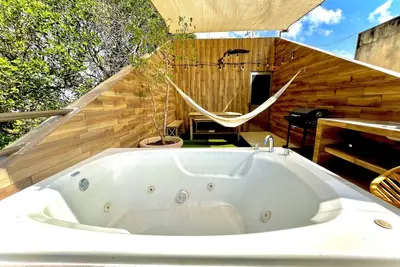 Image de Cenote Penthouse in Down Town, Terrace & Jacuzzi, Digital Nomads