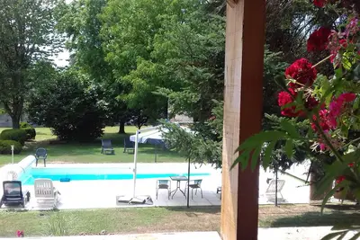 Image de Mes P'tits Loups : Maison entière 8 p. - 4Ch avec Piscine-Spa-Sauna-Piano