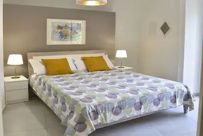 Deluxe apartment with balconies and Benedectine Monastery view ( square view)