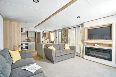 Image de Diamond 2 Bed Caravan Hot Tub