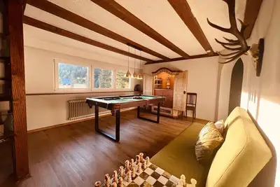 Image de ※BlackNCozy : Feldberg View, lit boxspring, 104qm², Forêt Noire moderne※