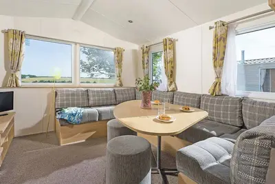 New in 2017, 2018 and 2019. Superior caravan with one double and one twin.