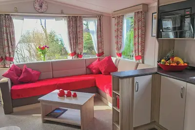 Image de Caravan with one double and one twin.