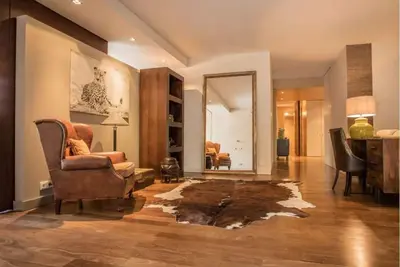 Image de Apartamento encantador com piscina