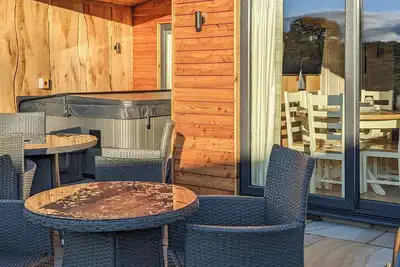 Image de A beautiful bespoke lodge perfect for a family escape.