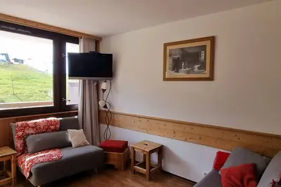 Image de Studio tout confort avec cabine - Accès direct aux pistes
