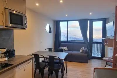 Image de Studio fonctionnel aux pieds des pistes
