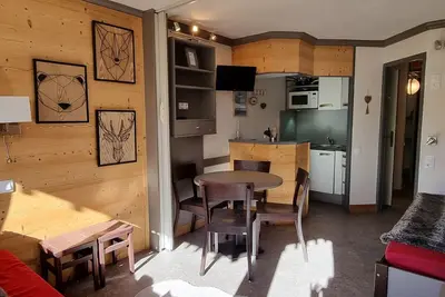 Image de Studio confort 3/4 pers, accès pistes, animaux admis