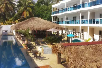 Image de Luxury hotel room in Cabarete, with pool, gym, spa and bar