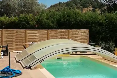 Image de Bedroom with Wc bathroom swimming pool