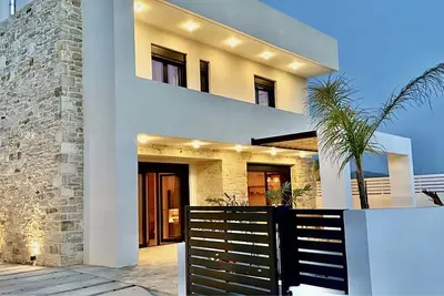 Image de Maison de vacances Matala pour 1 - 4 personnes avec 2 chambres Ă coucher - Maison de vacances
