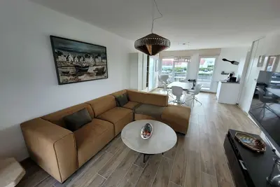 Image de Magnifique duplex contemporain 3 chambres - Terrasse - Parking - Wifi (6 couchages)