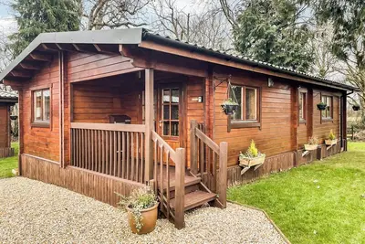 Four berth lodge with one master double and one twin each with wardrobe.