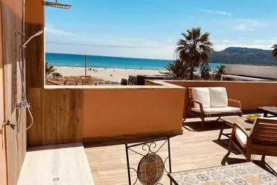 Image de Penthouse with panoramic terrace on the Poetto seafront in Cagliari