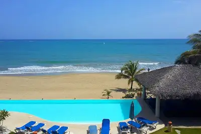 Image de Luxury studio in beachfront residence with infinity pool in central Cabarete