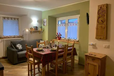 Image de Baita Carmen Bormio: Two-bedroom apartment located on the ground floor